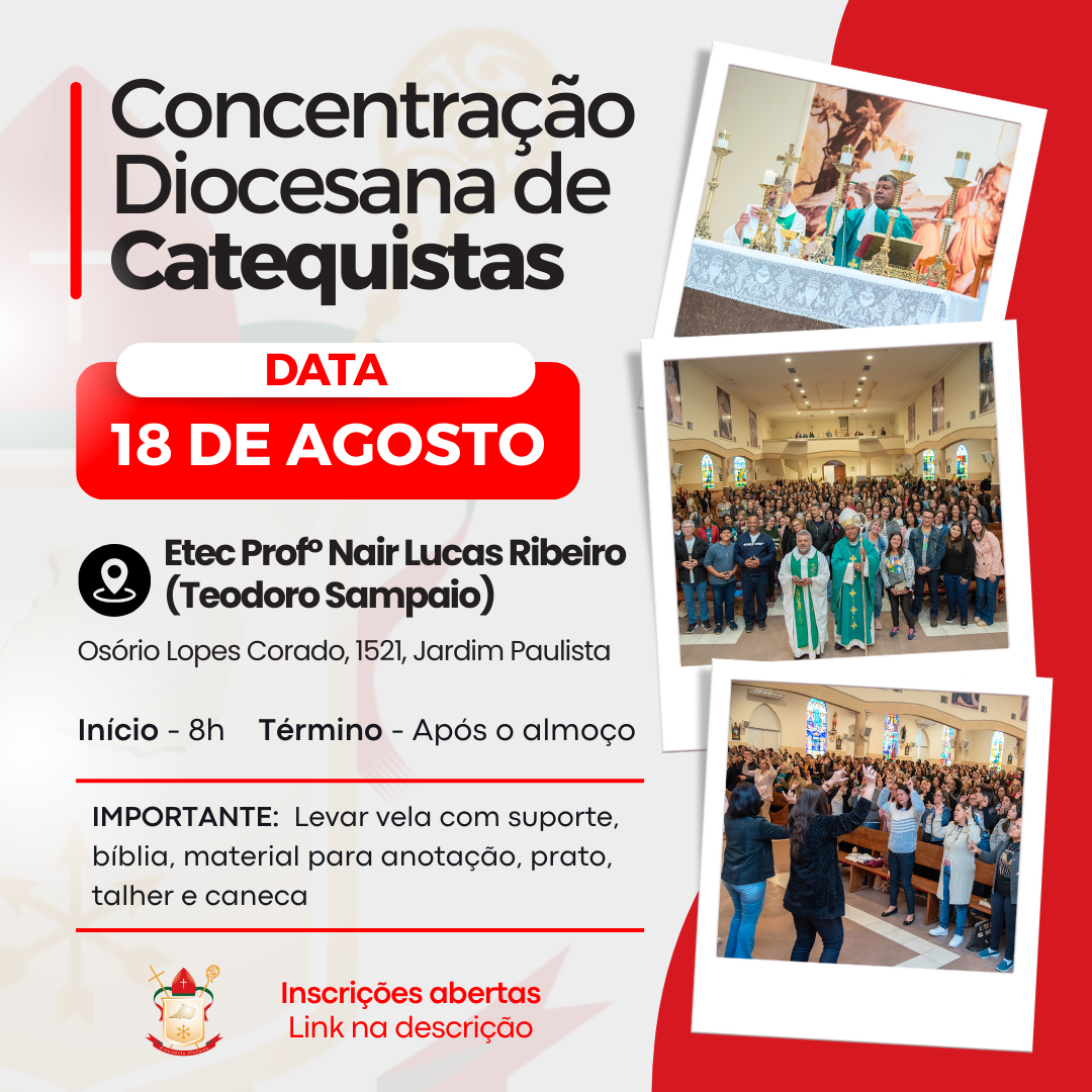 Concentração Diocesana de Catequistas