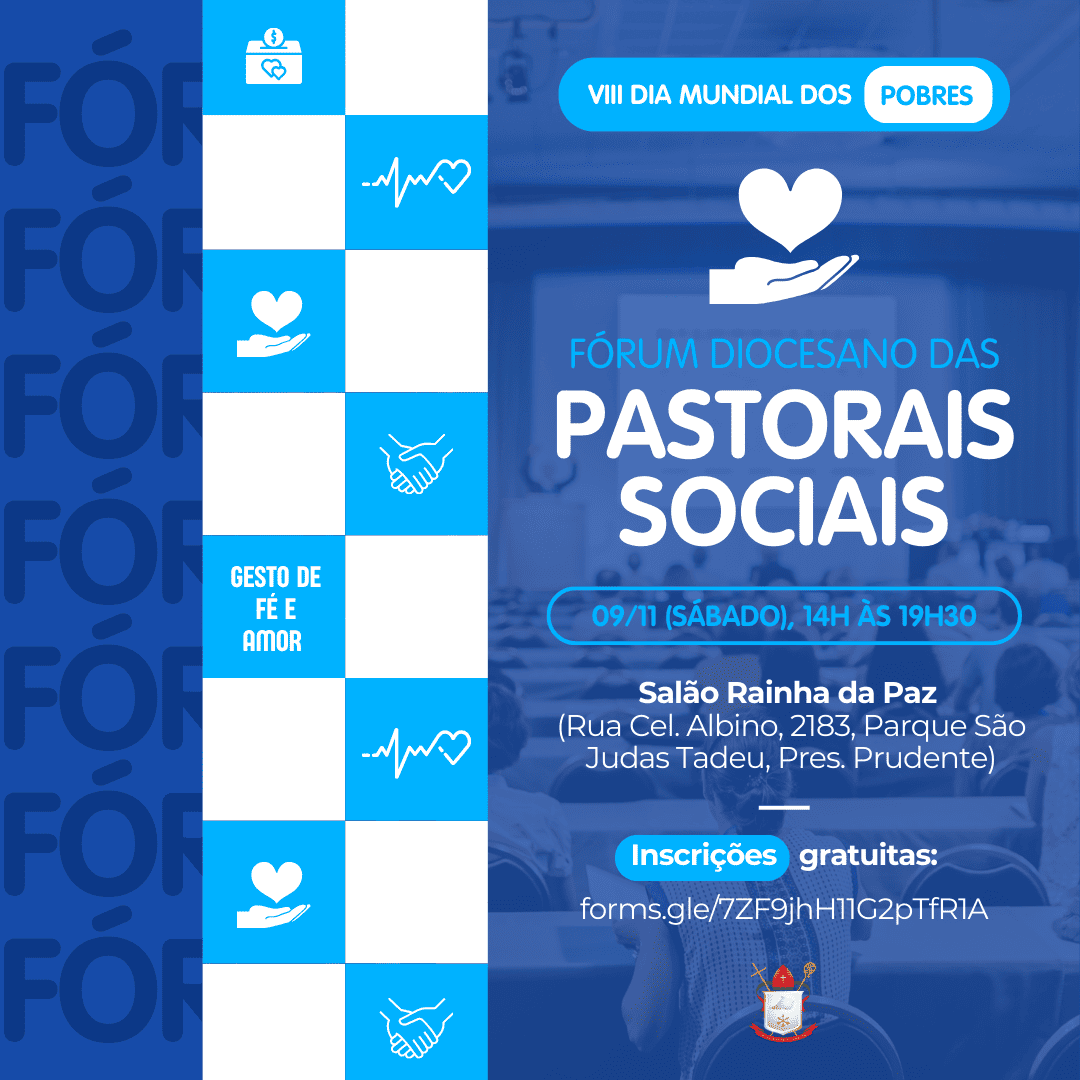 Fórum Diocesano das Pastorais Sociais